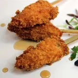 Chicken And Waffle Satay