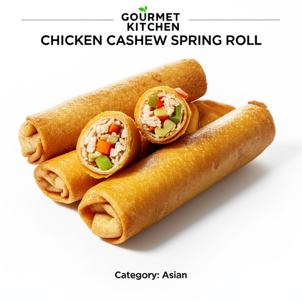 Chicken Cashew Spring Roll