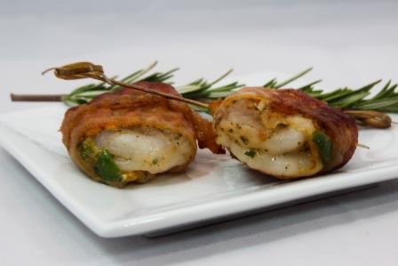 Shrimp Wrapped In Bacon