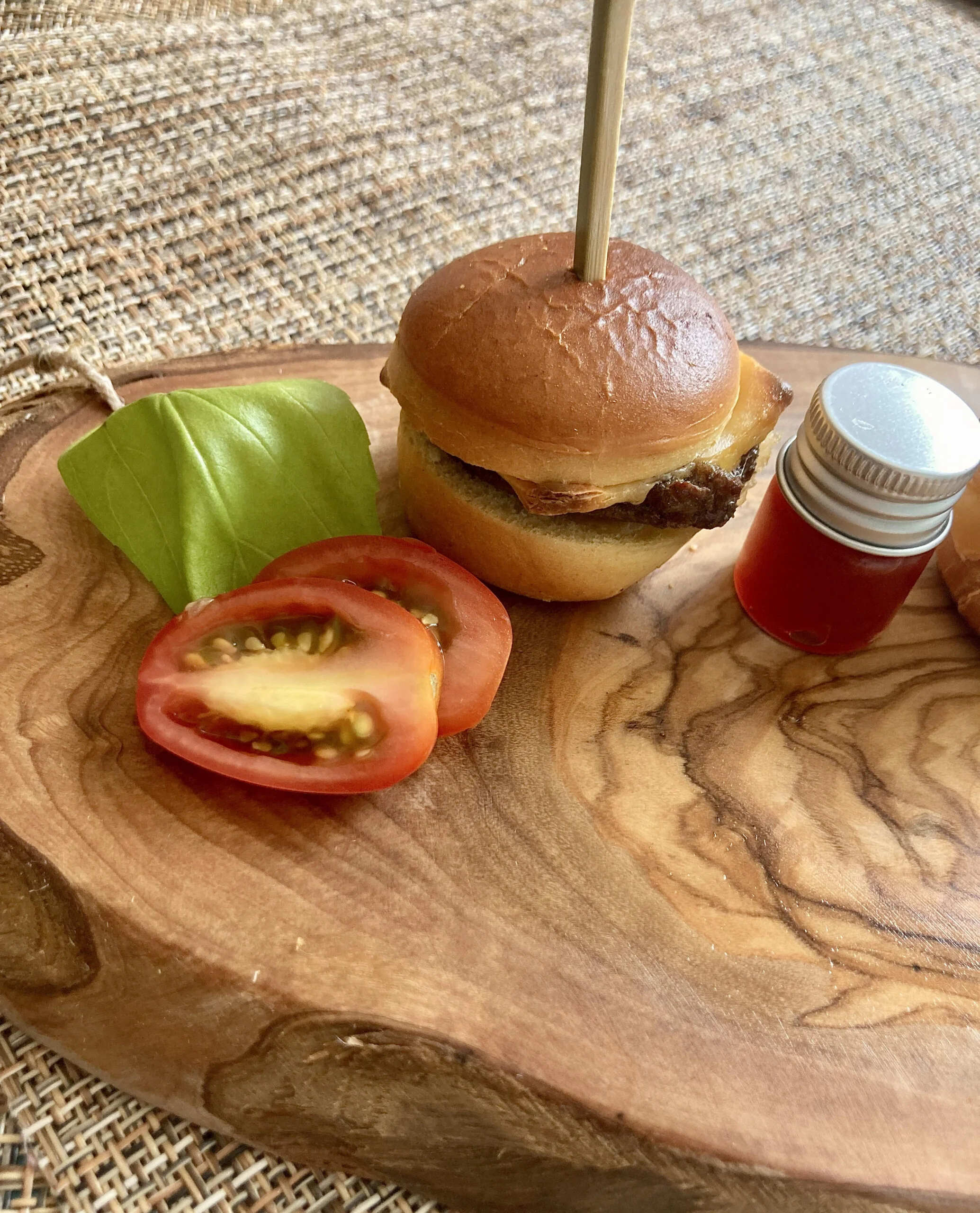 Mini Wagyu Cheeseburger