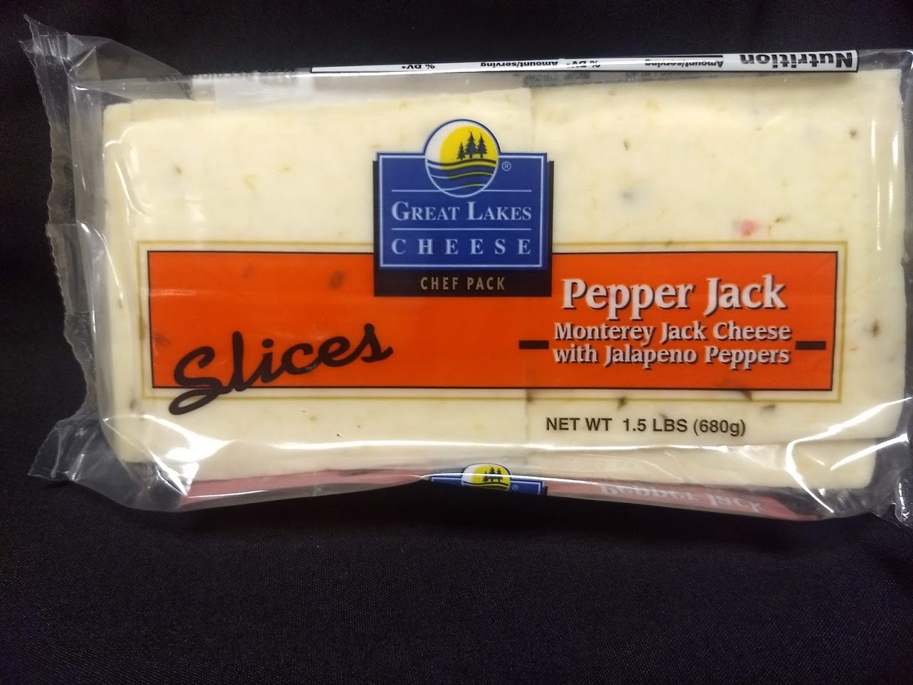 Sliced Pepperjack Cheese