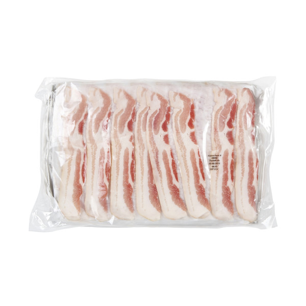 Raw Sliced Bacon 18/22