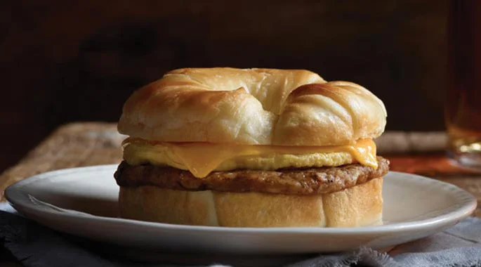 Sausage Egg And Cheese Croissant