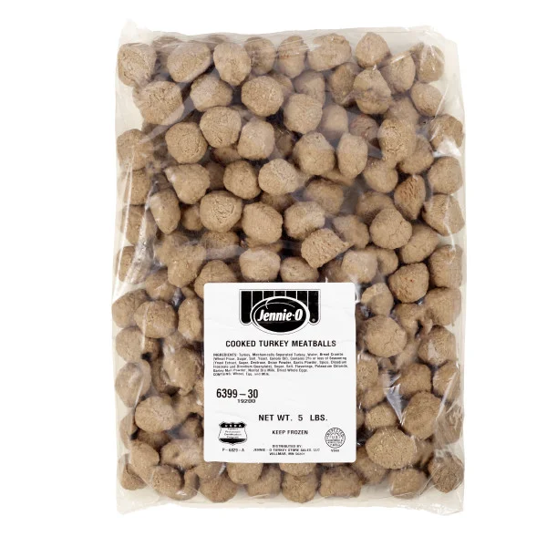 F/c Turkey Meatballs .65oz