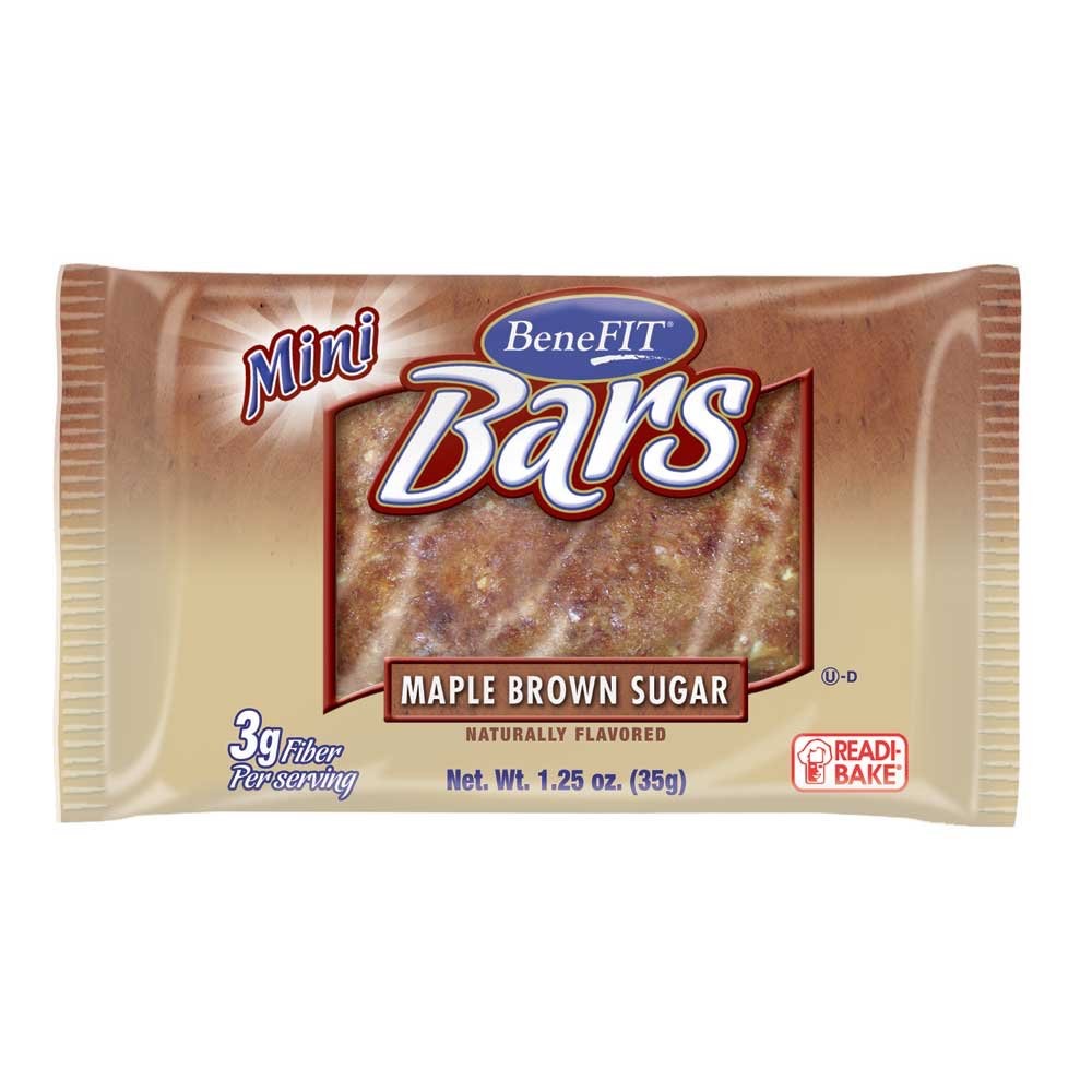 Individually Wrapped Mini Maple Brown Sugar Benefit Bars