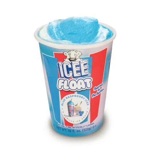 Blue Raspberry Icee Floats