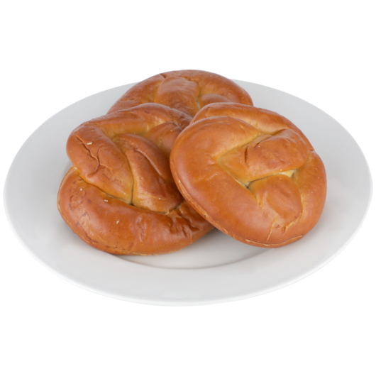 4oz Bavarian Pretzel Roll