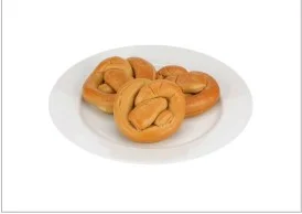 Whole Grain Pretzel Burger Bun