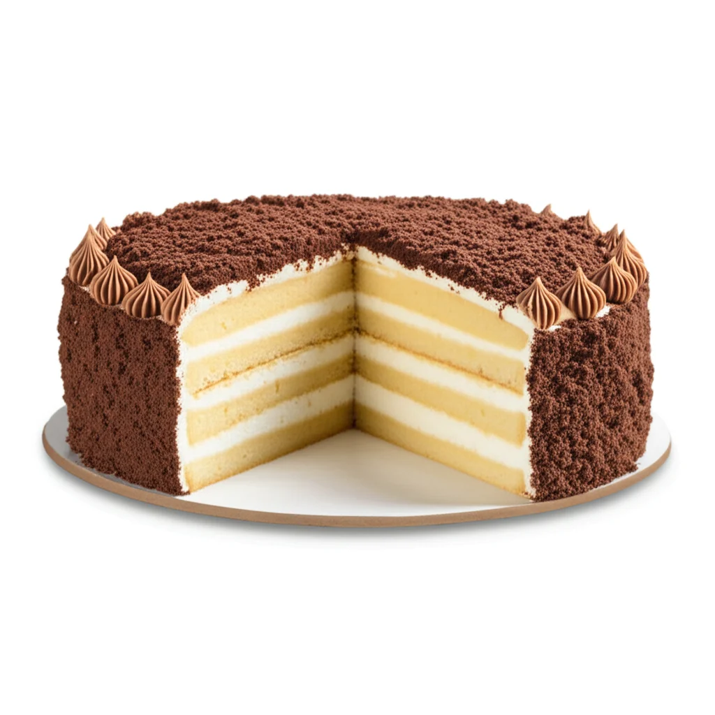 Golden Fudge Skyscraper