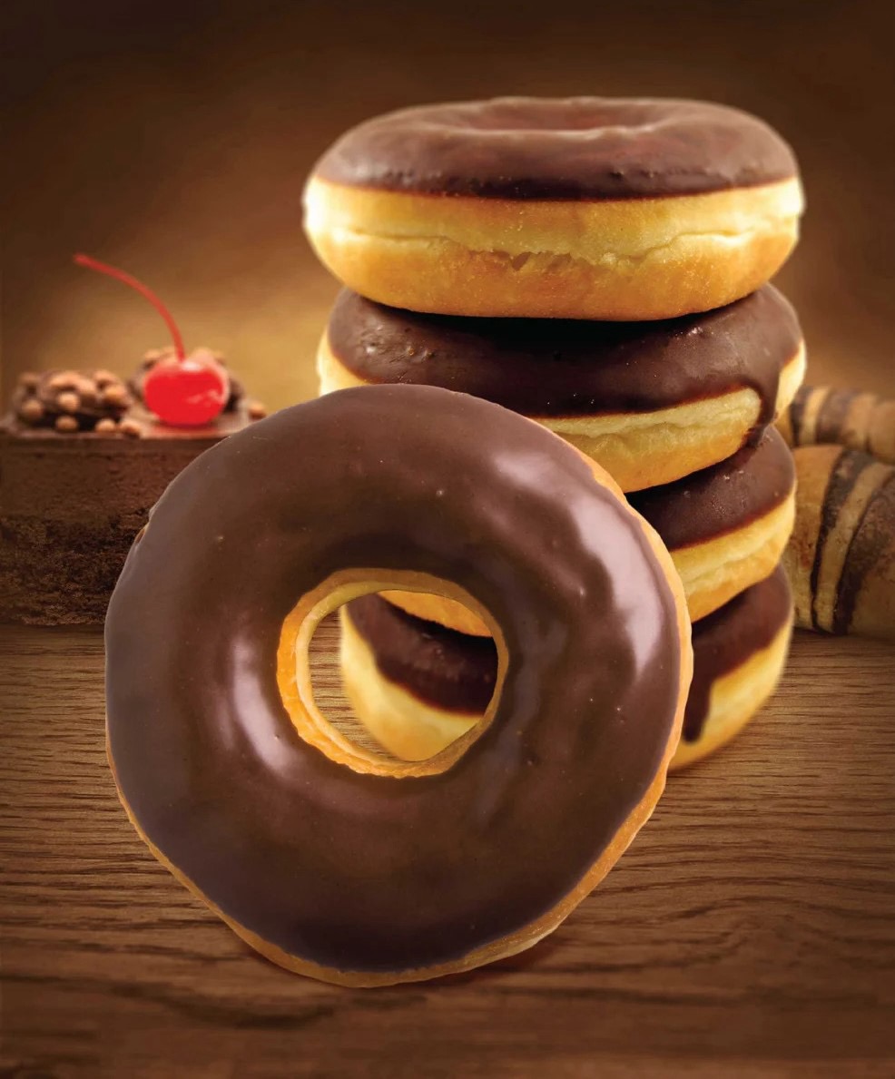 Individually Wrapped Gluten Free Chocolate Frosted Donut