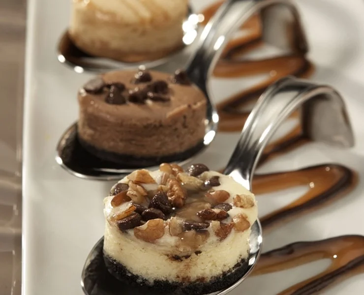 Mini Chocolate Cheesecake Bites