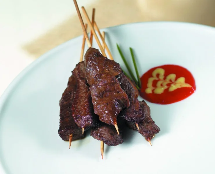 Szechuan Beef Satay