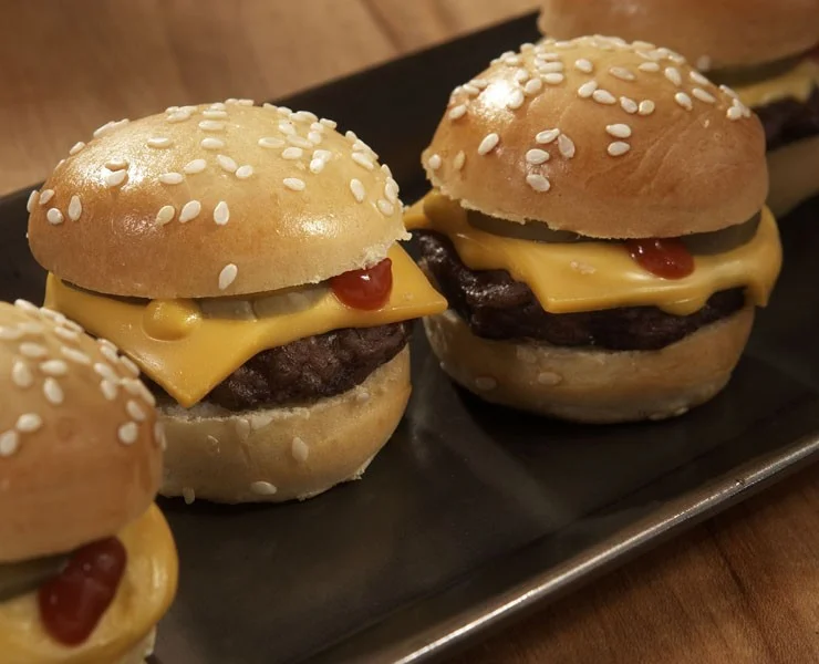 Mini Angus Cheeseburgers