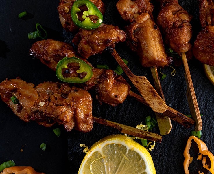 Piri Piri Chicken Skewer