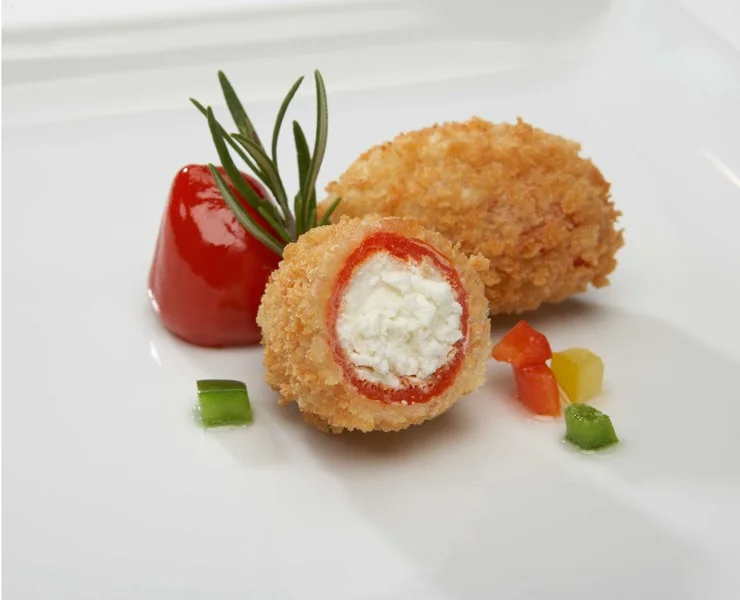 Breaded Parmesan Stuffed Peppadew