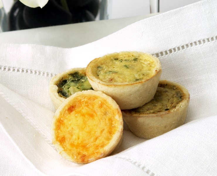 Mini Spinach Quiche