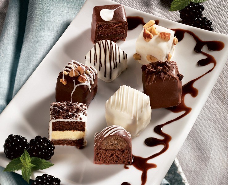 Black And White Petit Fours