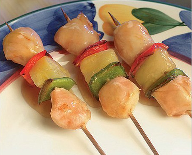 Chicken Pineapple Kabob
