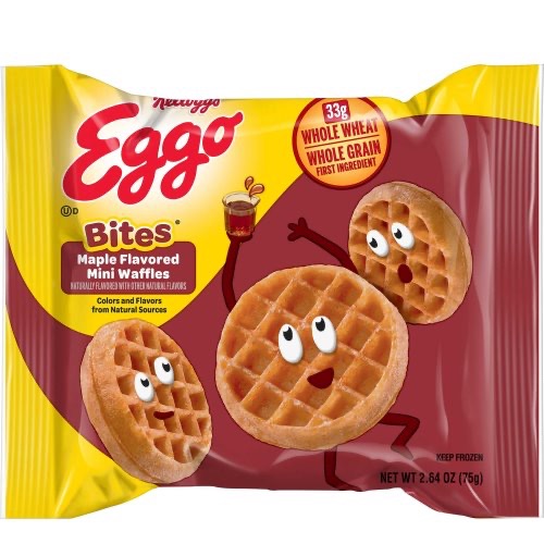Individually Wrapped Maple Eggo Mini Waffle