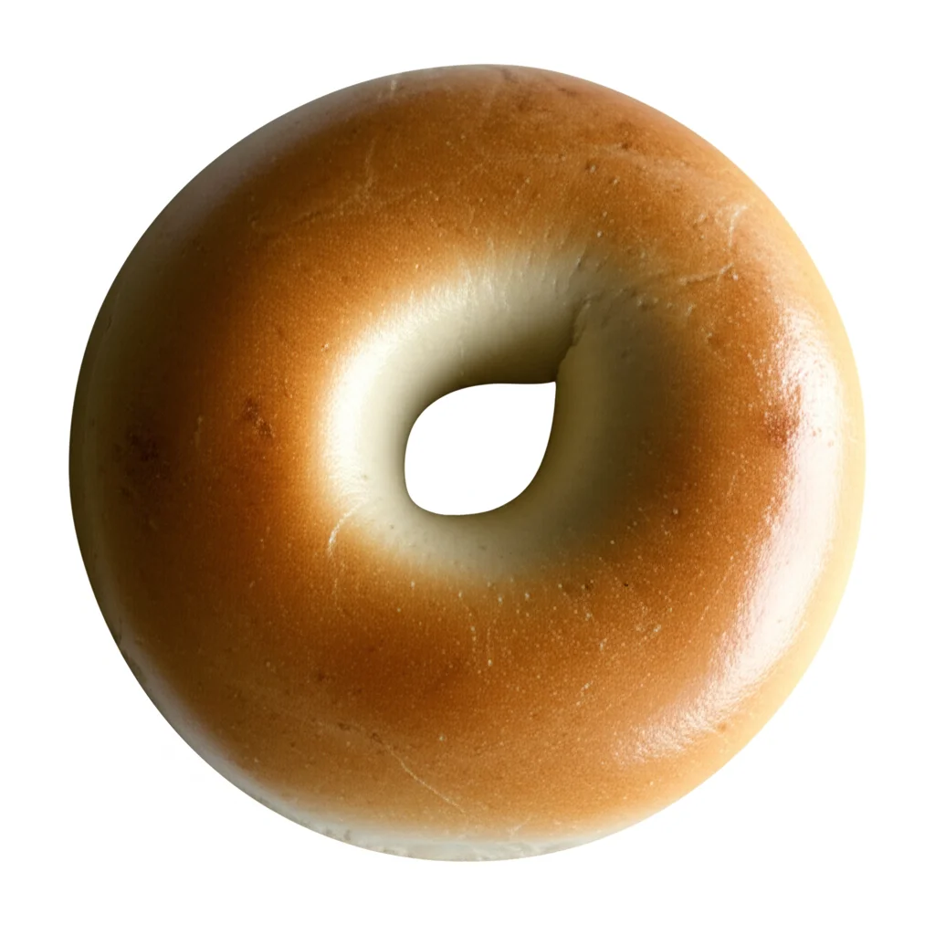 Individually Wrapped Plain Bagel