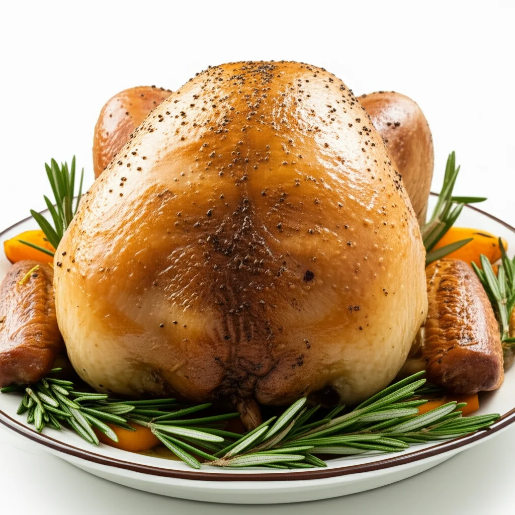 Roasted Turkey With Sweet Potato