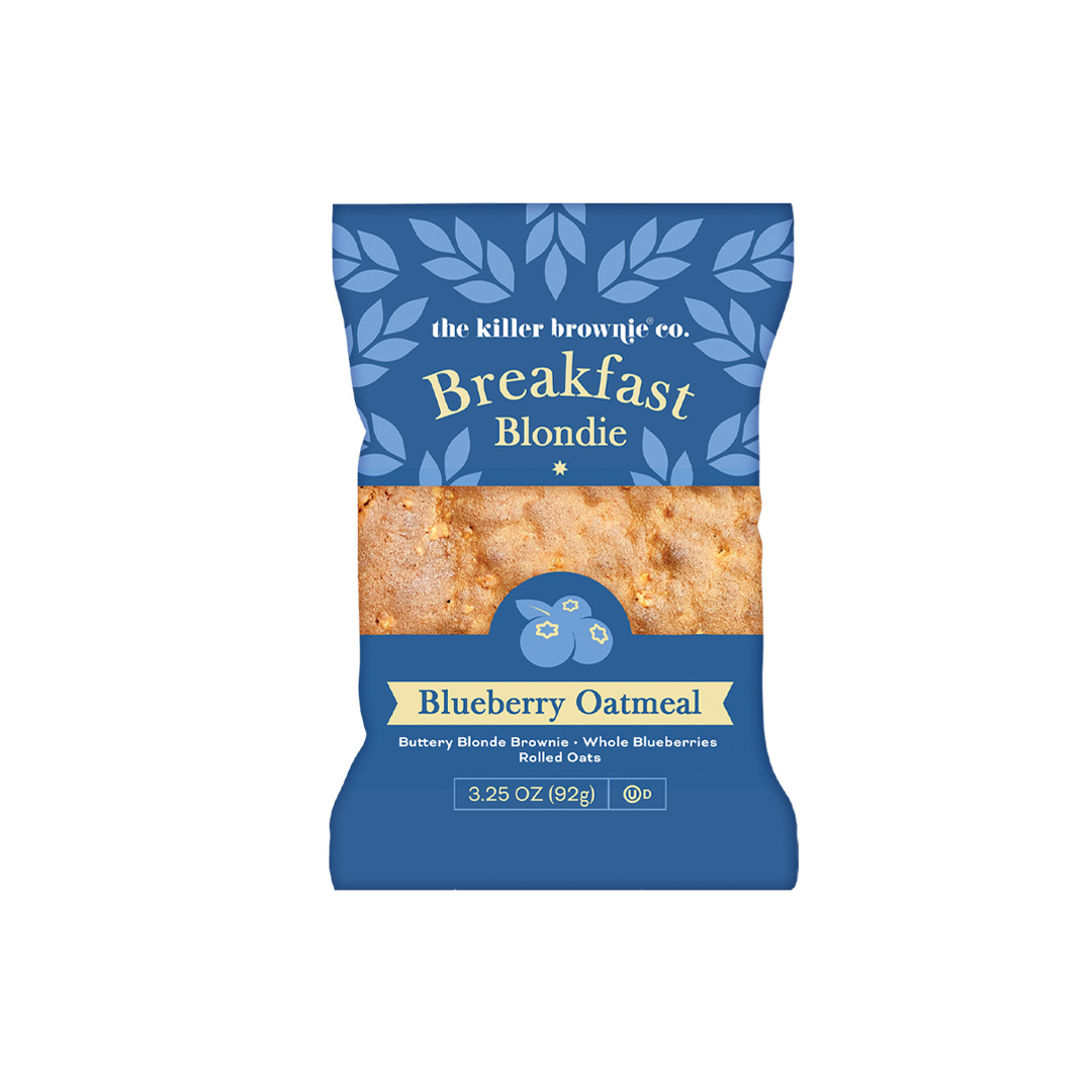 Iw Blueberry Oatmeal Breakfast Blondie Brownies