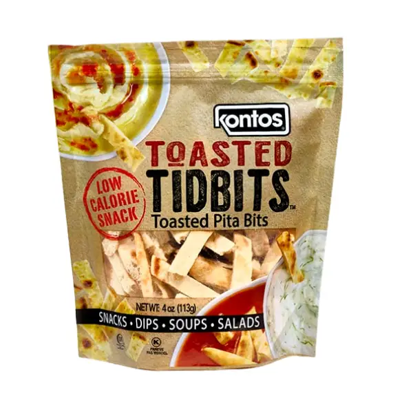 Toasted Pita Tidbits