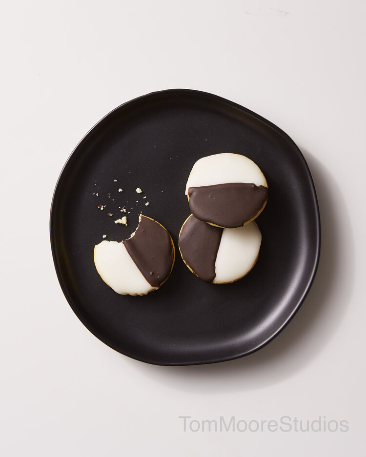 Mini Black And White Cookie