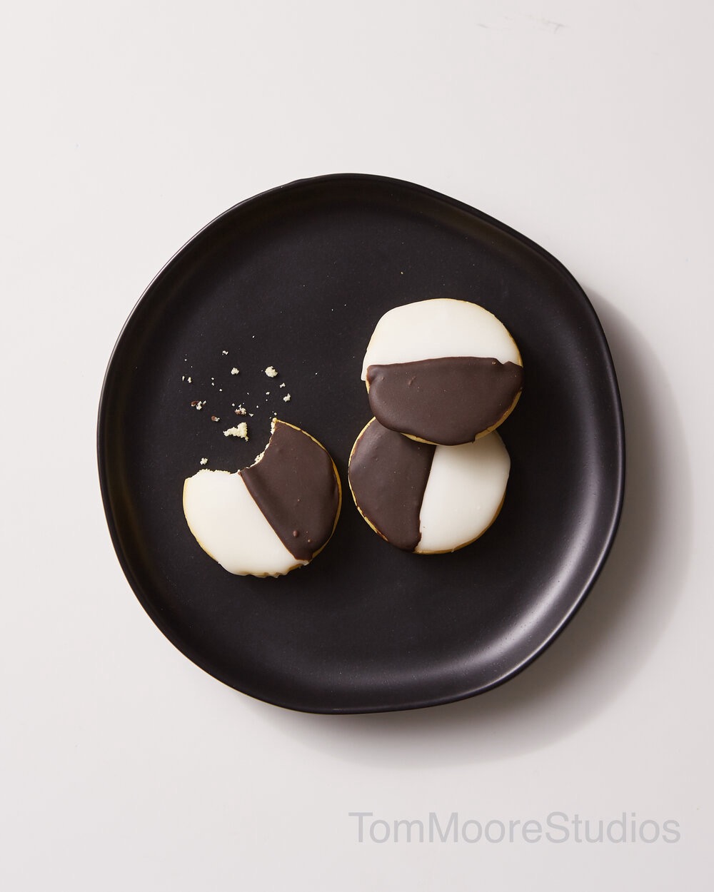 Mini Black And White Cookies