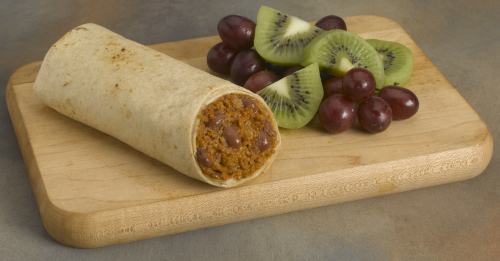 Whole Grain Beef And Bean Burrito
