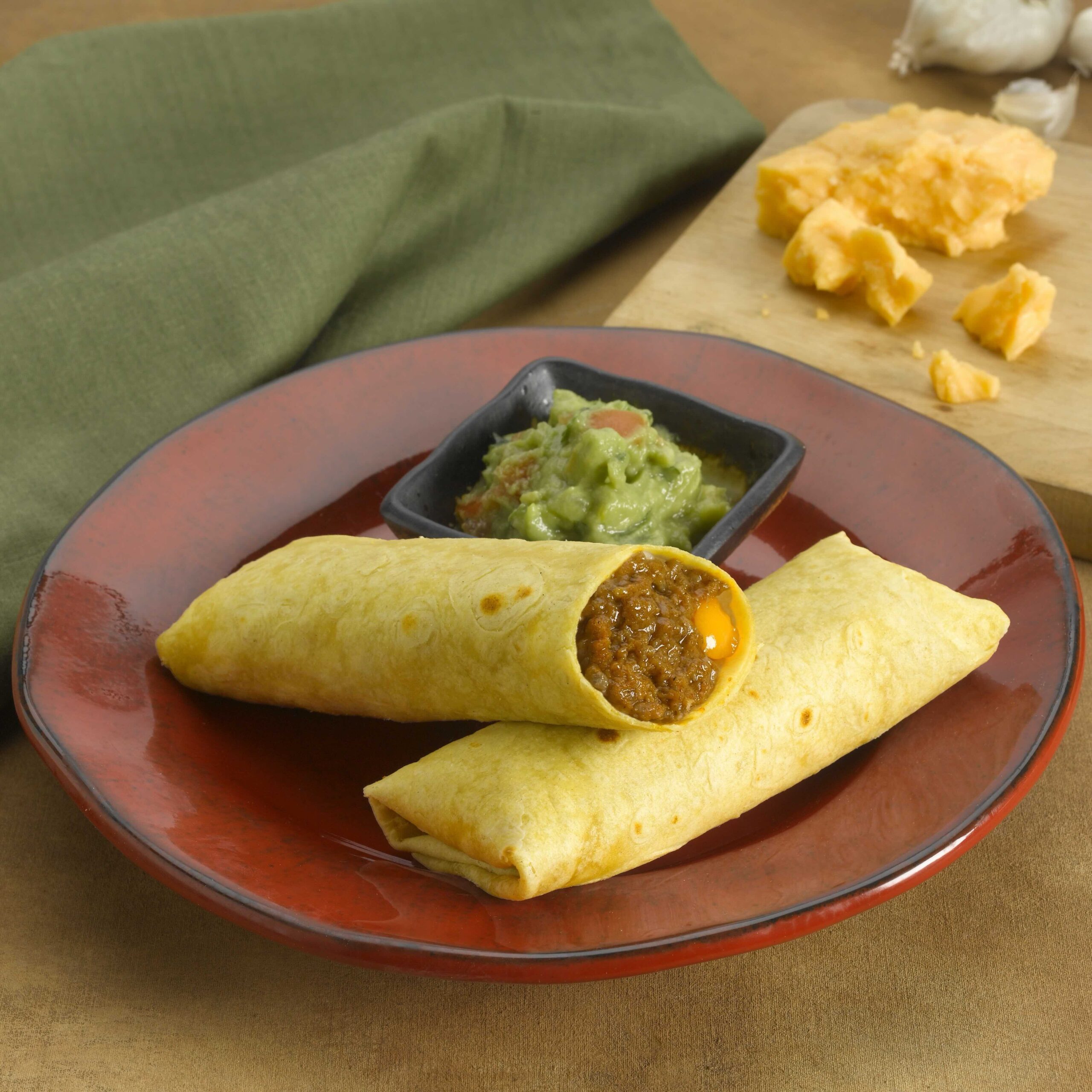 Individually Wrapped Beef And Cheese Taco Snack