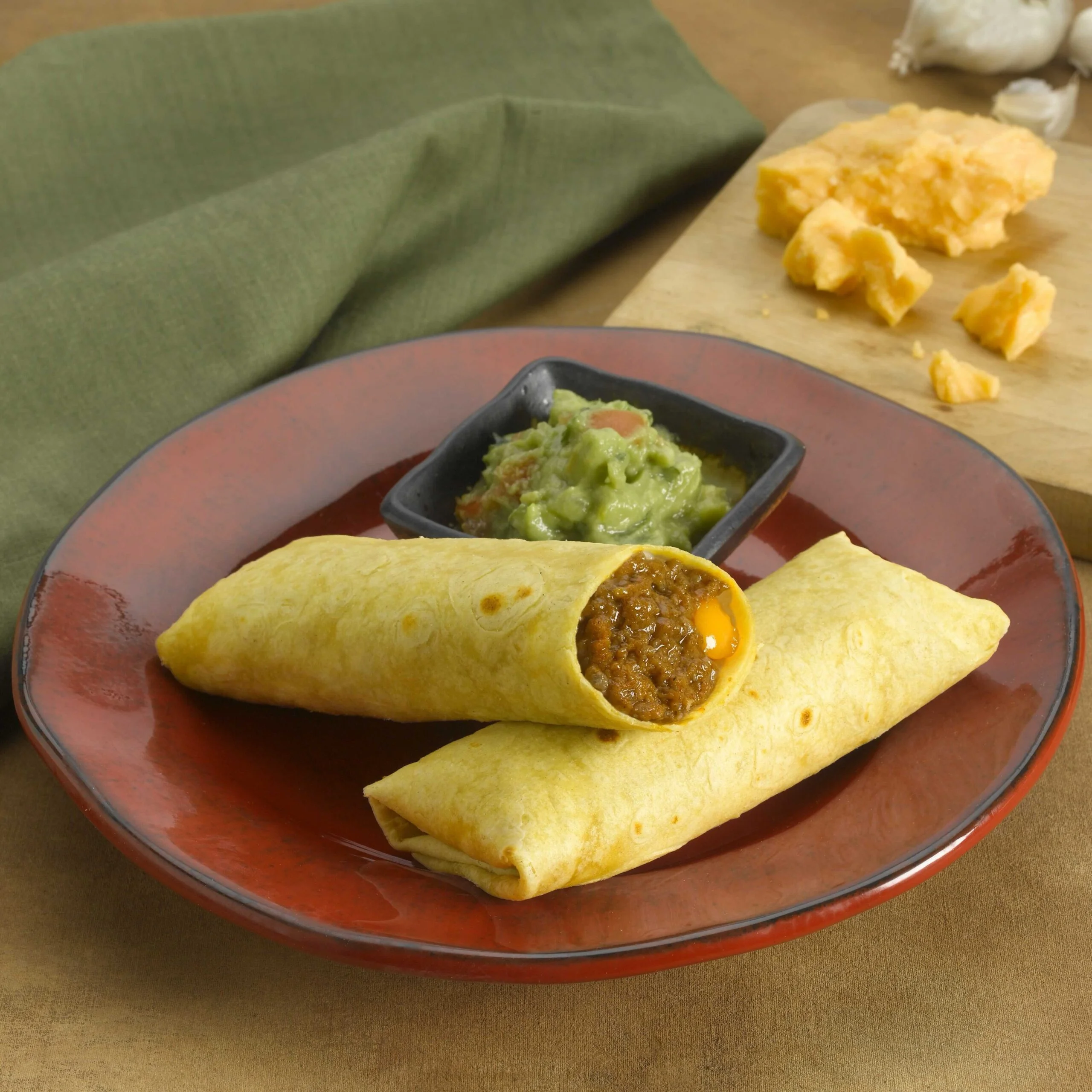 Individually Wrapped Beef And Cheese Taco Snack