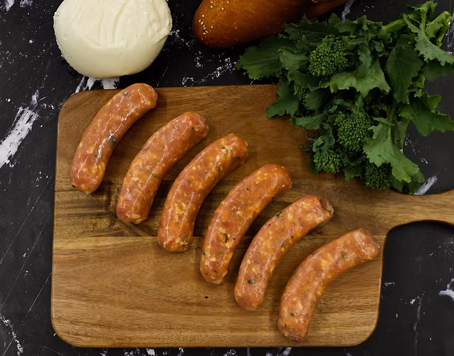 Mozzarella & Broccoli Rabe Sausage Links 4oz