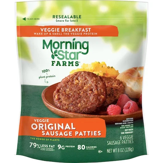 Vegan Veg And Sausage Patty