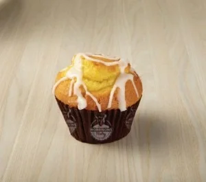 Lemon Iced Yogurt Muffins