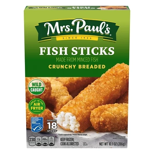 Kosher Breaded Fish Sticks