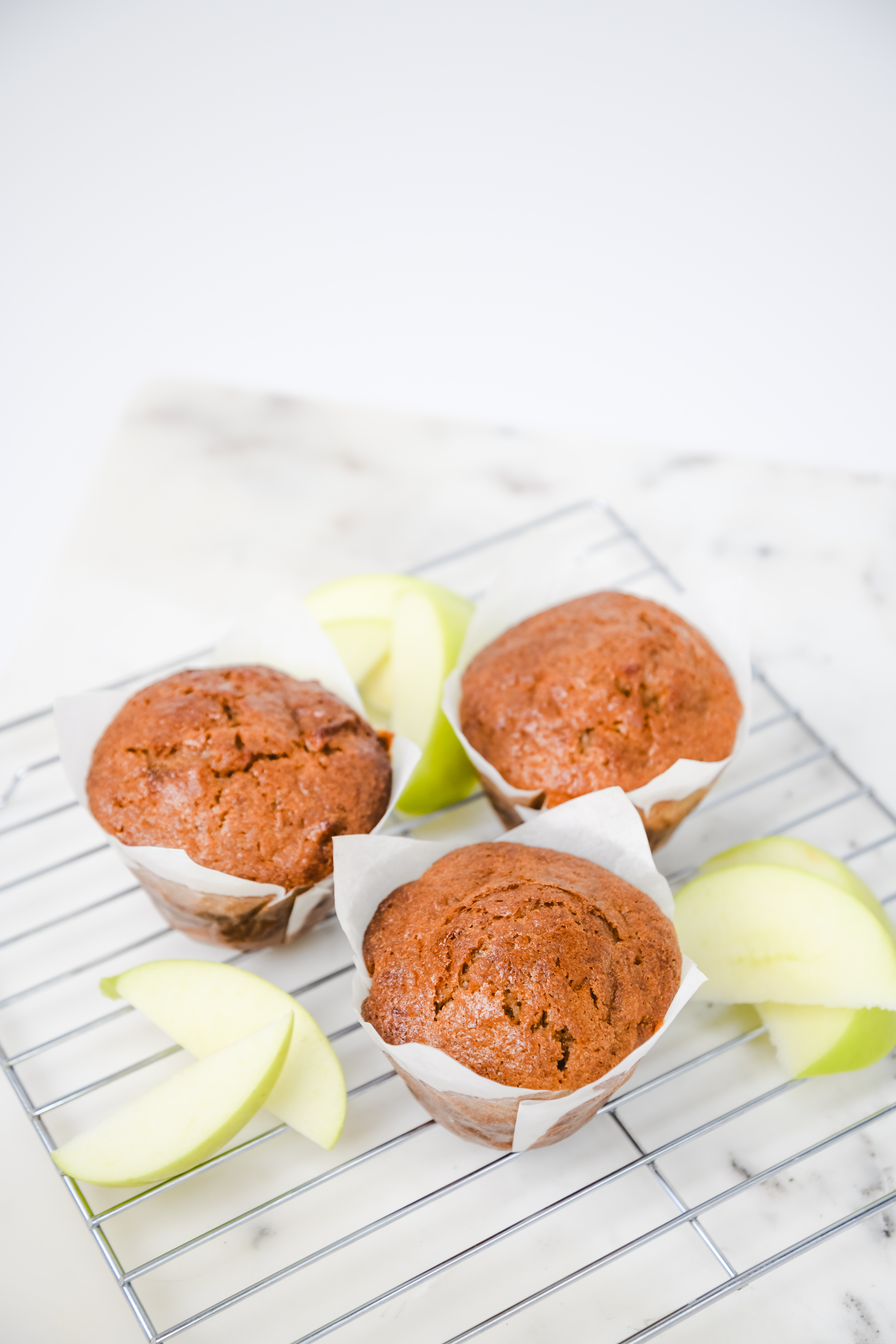 Dutch Apple Cinnamon Muff Batter