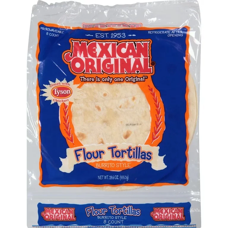 6" Flour Tortillas