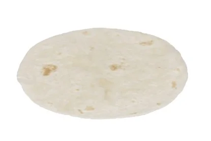6" Pressed Flour Tortilla Wraps