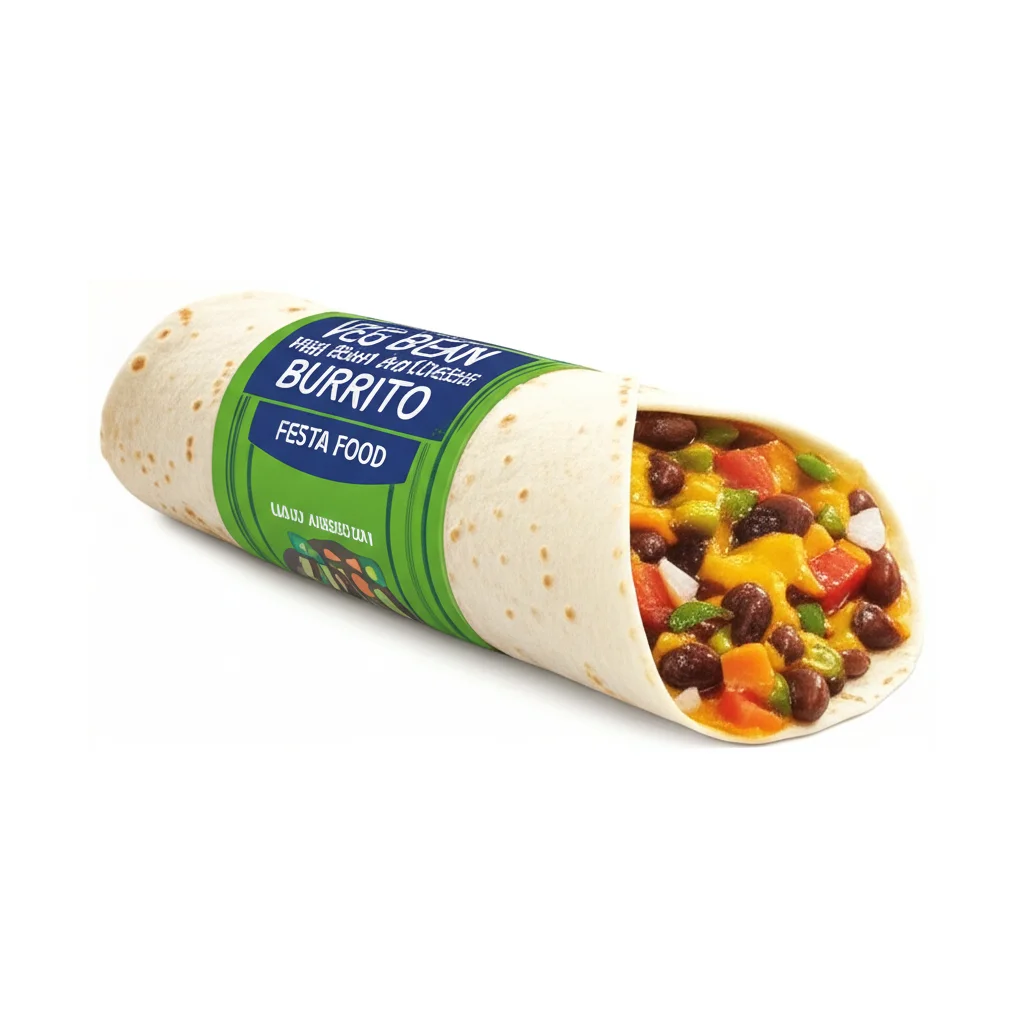 Veg Bean And Cheese Burrito