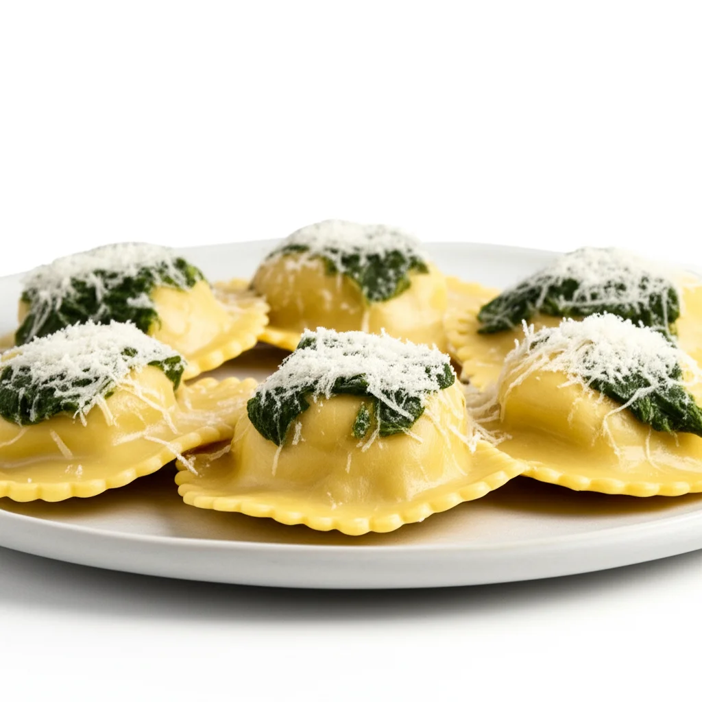 Kale And Ricotta Ravioli