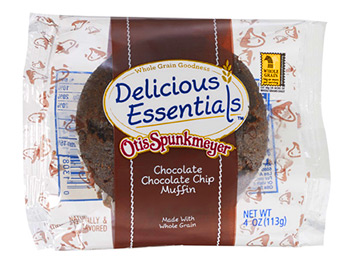 Whole Grain Double Chocolate Chip Muffin