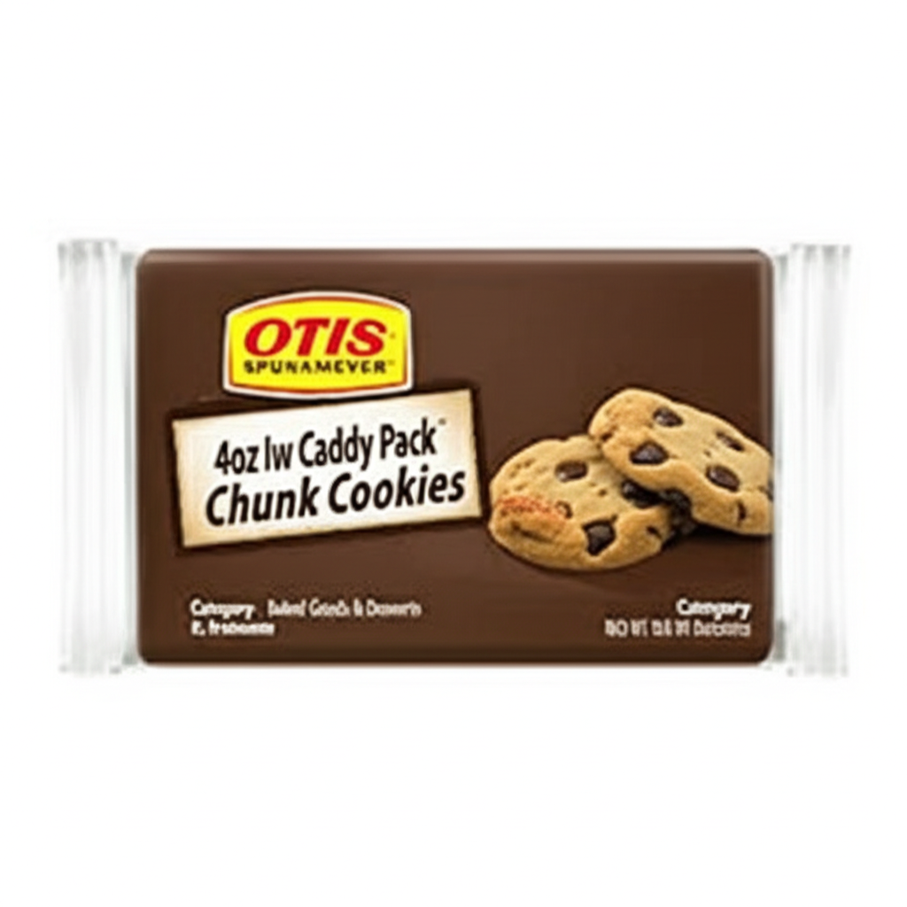 4oz Iw Caddy Pack Chocolate Chunk Cookies