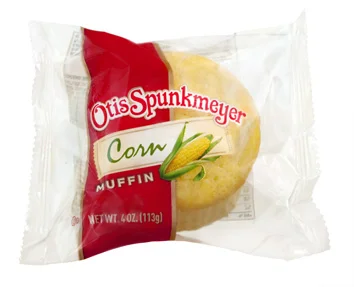 Individually Wrapped Corn Muffin