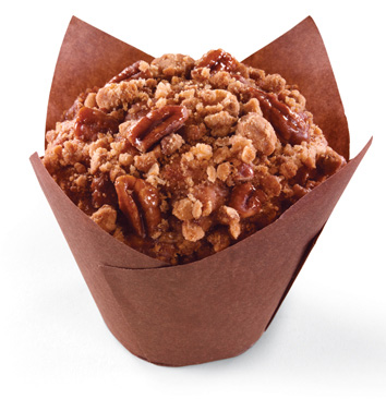Apple Cinnamon Pecan Muffin