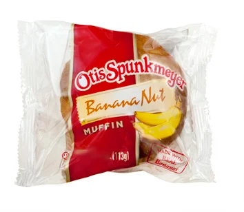 Individually Wrapped Banana Nut Muffin