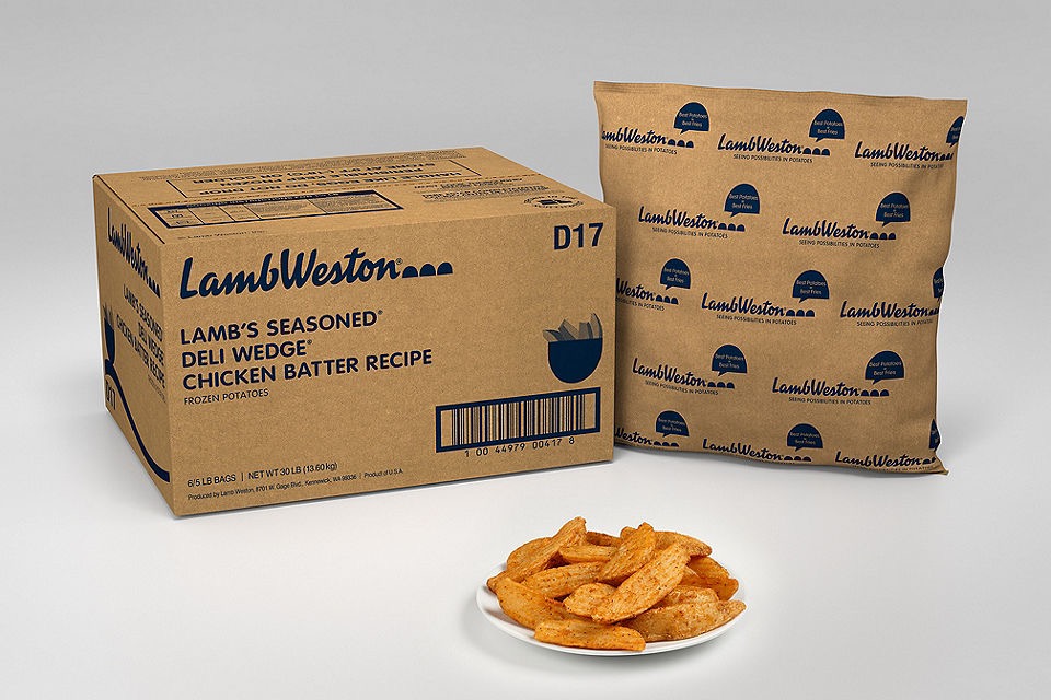 Seasoned Wedge Cut Fries