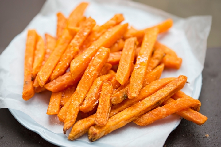 3/8" Sweet Potato Plank Fries