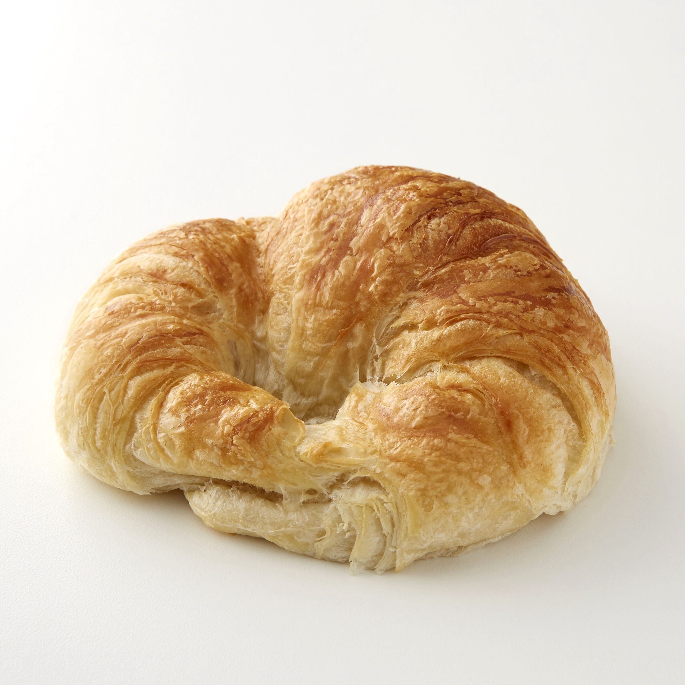 Sliced Pinched Croissant