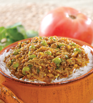 Baingan Bharta With Pilaf